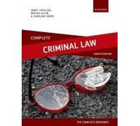 Complete Criminal Law: Text, Cases, and Materials