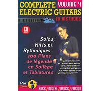 Complete electric guitars vol 4 livre + cd
