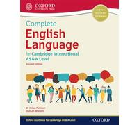 Anglais complet pour Cambridge International AS & A Level – Oxford University Press