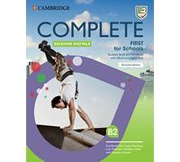 Complete First for Schools Book + Workbook + Ebook and Digital Pack