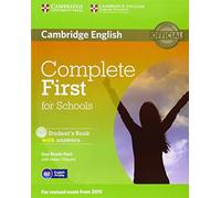 Complete First for Schools Student's Book with Answers with CD-ROM