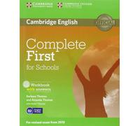 Complete First for Schools Workbook with Answers with Audio CD-