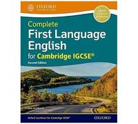 Complete First Language English For Cambridge Igcse®