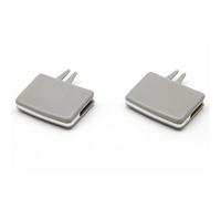 Complète Grille Console Avant Grille Conduit D'aération Sortie D'air A/C Console Arrière 20483043548N85-1 Compatible Avec Benz Pour X204 LK 2008 2009 2010 2011 2012 2013 2015(Rear Gray 2pcs)