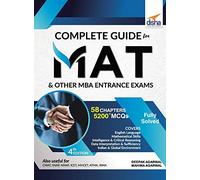 Complete Guide For Mat And Other Mba Entrance Exams 4th Edition