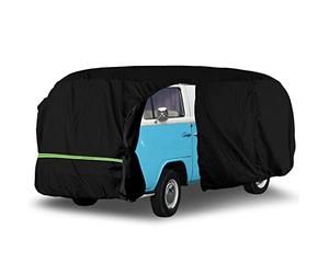 Complète Housse de Voiture Remplacement pour VW Type 2 T1 T2 T3 1950-1992, 300D Résistantes aux Intempéries et aux UV Bâche Voiture Exterieur Remplacement pour VW Bus Westfalia Camper