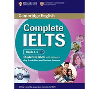 Complete IELTS Bands 4-5 Student's Pack (Student's Book with Answers with CD-ROM and Class Audio CDs (2))