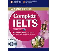 Complete IELTS Bands 5-6.5 Student's Book with Answers with CD-ROM