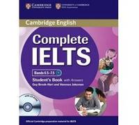 Complete Ielts Bands 6.5-7.5 Student'S Book With Answers With Cd-Rom - Brook-Hart, Guy,Jakeman, Vanessa Brook - Hart, Guy, Jakeman, Vanessa (Auteur)