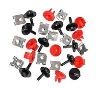 Complète les couvercles de sous-plateau du moteur, jeu de vis, bouclier contre les éclaboussures du moteur, boulons de carrosserie, accessoires de véhicule pour vis de bouclier contre les automobiles