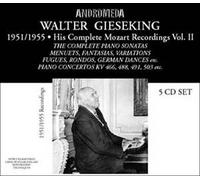 Complete Mozart Recordings Vol. 2 : Sonates Pour Piano No. 14 K.457, No. 15 K.545, No. 16 K.570, No. 17 K.576, No. 18 K.533, Concerto Pour Piano No. 20 K.466, No. 23 K.488, No. 25 K.503