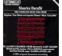 Complete Music For Choir by MAURICE DURUFLE (1994-10-12)