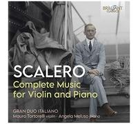 Rosario Scalero – Musique complète pour violon et piano – CD – Edel