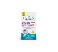 Complete Omega-D3 120 gélules molles - Délicieux goût citron Nordic Naturals