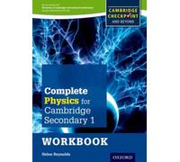 Complete Physics For Cambridge Lower Secondary Workbook (First Edition)