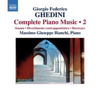 Complete Piano Music 2 by GIORGIO FEDERICO GHEDINI (2011-01-25)