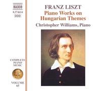 Franz Liszt – Œuvres complètes pour piano, vol. 65 : Pièces pour piano sur thèmes hongrois – CD