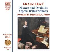 Complete Piano Music, Volume 66 Mozart & Donizetti Opera CD
