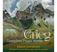 Grieg – Intégrale des œuvres pour piano – CD – Edel