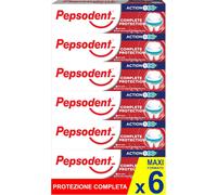 Complete Protection Toothpaste With Fluoride And Calcium For The Defense Of Cavities All Day 75 Ml (Pack Of 6 X 75 Ml)