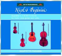Quatuor Paganini – Quatuors complets Vol.1: guitare & cordes Nos 1,9–13 – Dynamic Import