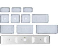 Complete Set of Replacement Keys for American Keyboard Compatible with MacBook Pro Retina 13"" 15"" A1989 A1990 A1932 (Black)