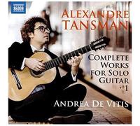 NAXOS – Œuvres pour guitare solo : Intégrale Volume 1