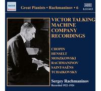 Complete Solo Piano Recordings Volume 6 Victor Talking Machine Company Recordordings CD