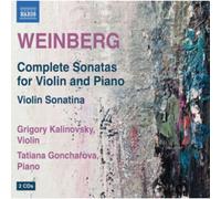Weinberg – Intégrale de sonates pour violon et piano – CD – NAXOS