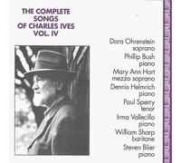 Complete Songs of Charles Ives, Vol. 4 by William Sharp (1995-08-10)