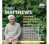 Complete String Quartets Vol.3 [Import]