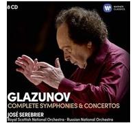 Glazounov – Intégrale des Symphonies & Concertos – Coffret CD – Warner Music