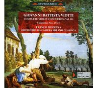 Intégrale des concertos pour violon Vol. 10 : Concerto No. 29 W29, No. 21 W21 – Import – Dynamic