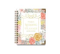 Complete Wedding Planner Hardcover Wedding Organizer Book Floral Wedding Diary