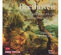 Ludwig van Beethoven – Œuvres complètes pour violoncelle et piano – CD