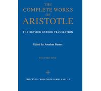 Aristote – Œuvres complètes : Traduction révisée d'Oxford (001)