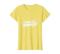 Complètement décharnière - Déclaration audacieuse pour Les Esprits Libres T-Shirt, Femme, Citron, S