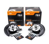 Compléter D+G Fusée de direction pour Nissan QASHQAI (J10E,JJ10E),X-TRAIL(T31R)