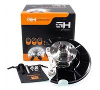 Gema Herrerías Fusée d'essieu GH-289965V suspension de roue Avant gauche sans disques 345 mm