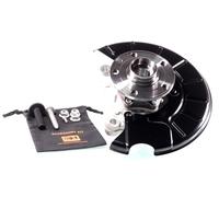 1x Moyeu Support Broche Gauche pour VW SHARAN II (7P) /sans DISQUES 345 MM/