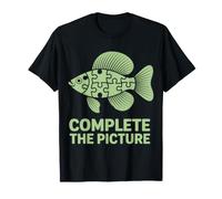 Complétez l'image du Puzzle Motif Poisson T-Shirt