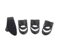 Complétez votre configuration musicale avec ce lot de 4 médiators idéal pour tout instrument à cordes (noir L)