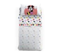 Completo Lenzuola Letto Singolo Mickey Fantasy Caleffi Multicolore