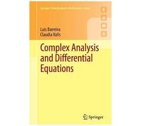 Complex Analysis And Differential Equations