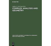 Complex Analysis And Geometry