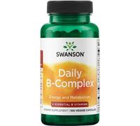 Complexe B quotidien 100 gélules végétales Swanson Health Products