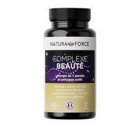 Complexe Beauté - peau saine et saine - combat la formation de radicaux libres - Hydrate l'épiderme - Antioxydants - Maintient les cheveux et les ongles sains - Pack de 1