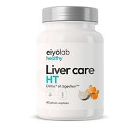 Complexe Bien-Être Foie HT | Chardon Marie, Curcuma, Radis Noir | Fonction Hépatique & BIen être Digestif | Colon & Minceur | Booster d’Energie | Made in France | 60 Gélules Vegan | Eiyolab