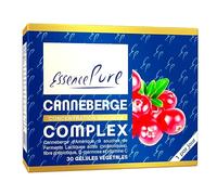 Complexe Canneberge, Cranberry et Probiotiques, Essence Pure, 30 Gélules