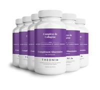 Complexe collagène Theonia 360 capsules, acide hyaluronique & varech marin